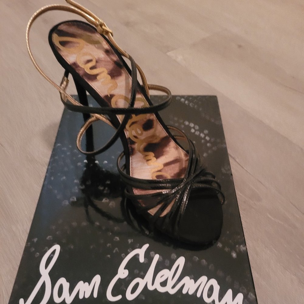 Sam Edelman Harlette High Heels Size 9 1/2 M Black